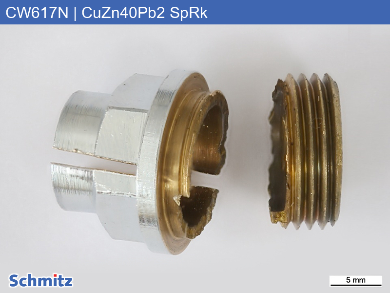 CW617N | CuZn40Pb2 Spannungsrisskorrosion - 01